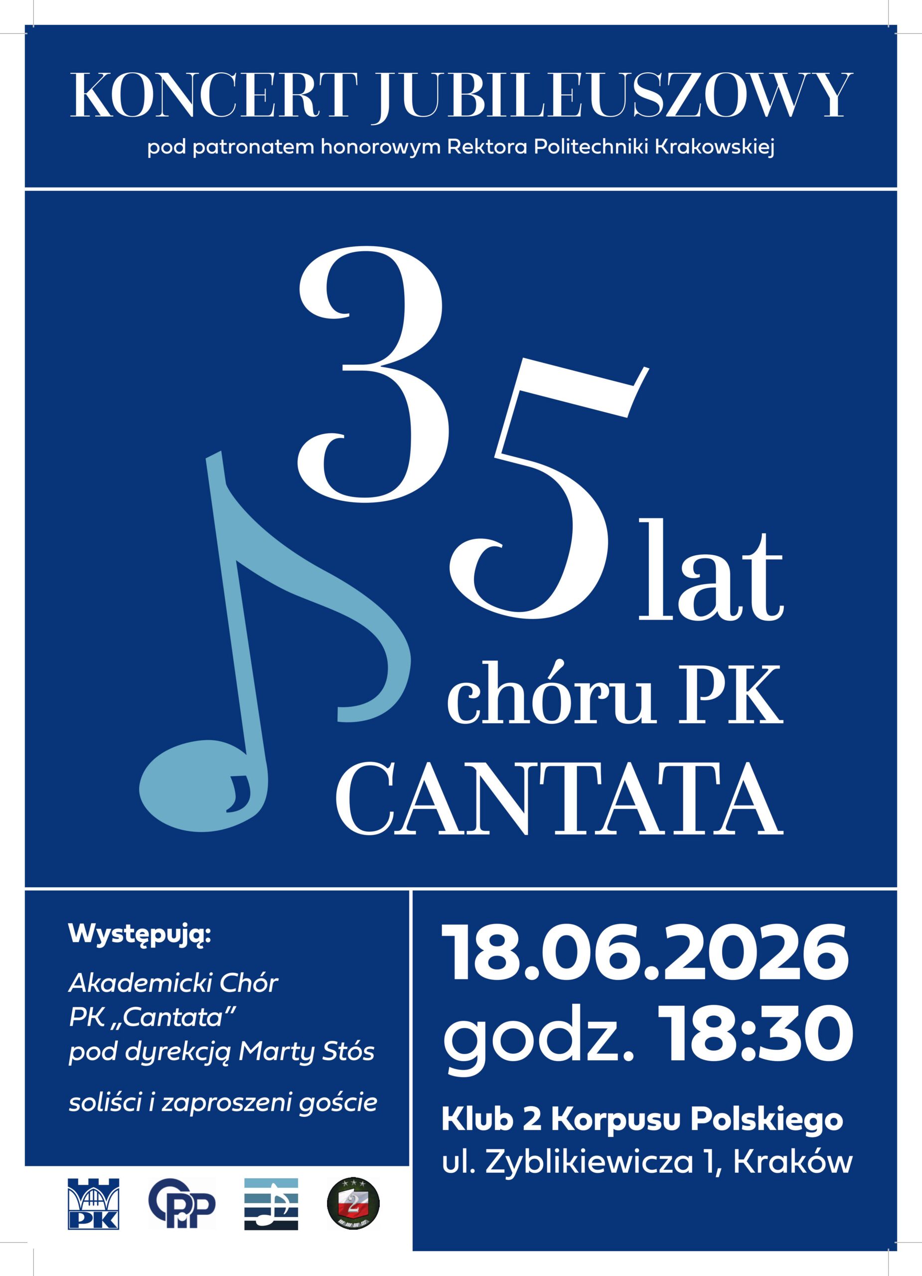 35-lecie Akademickiego Chóru PK „Cantata”